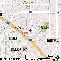 竹下酒店周辺の地図