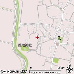 茨城県坂東市鵠戸889周辺の地図