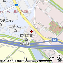 栗原紙材久喜事業所周辺の地図