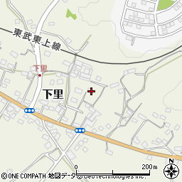 埼玉県比企郡小川町下里1477-6周辺の地図