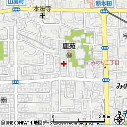 福井県福井市みのり2丁目12-21周辺の地図