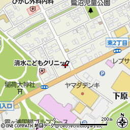 ソフトバンク　つくば梅園店周辺の地図