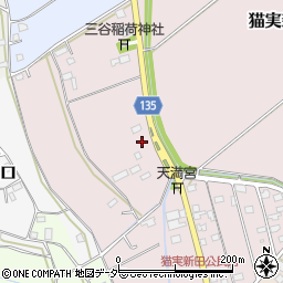 茨城県坂東市猫実新田523周辺の地図