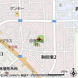 和田東公園周辺の地図