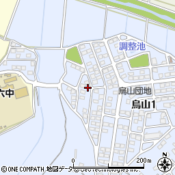 茨城県土浦市烏山1丁目393-177周辺の地図