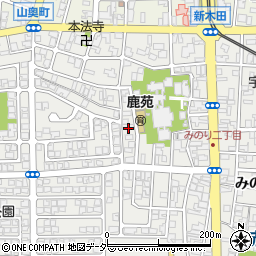 福井県福井市みのり2丁目12周辺の地図