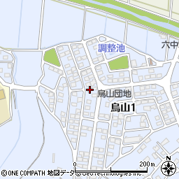 茨城県土浦市烏山1丁目393-94周辺の地図
