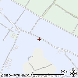 茨城県行方市籠田53周辺の地図