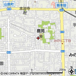 福井県福井市みのり2丁目12-8周辺の地図