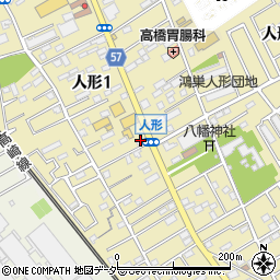 新井化粧品店周辺の地図