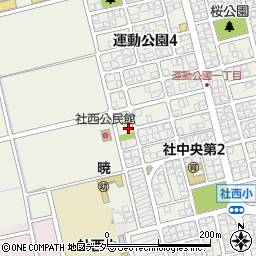 福井県福井市運動公園1丁目3211周辺の地図