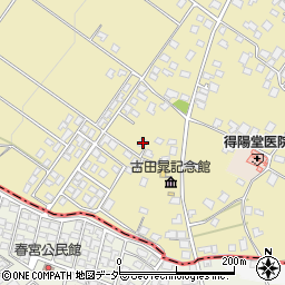 長野県塩尻市北小野3038-10周辺の地図