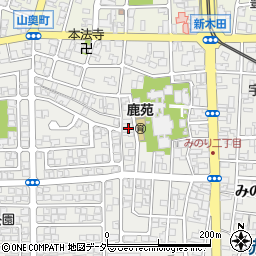 福井県福井市みのり2丁目12-7周辺の地図
