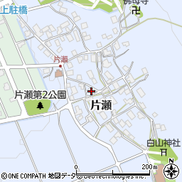 福井県勝山市片瀬33-8周辺の地図