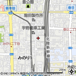 信徳寺周辺の地図