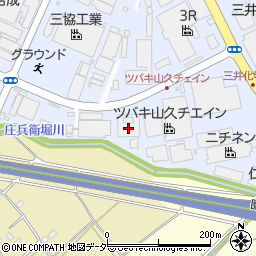 浦和工業周辺の地図