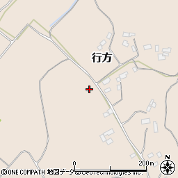 茨城県行方市行方1223周辺の地図