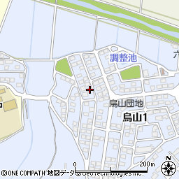 茨城県土浦市烏山1丁目393-139周辺の地図