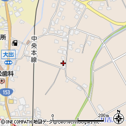長野県塩尻市上田281周辺の地図