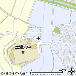 茨城県土浦市烏山3丁目1080周辺の地図