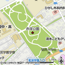 赤塚公園周辺の地図