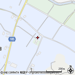 茨城県行方市籠田238周辺の地図