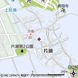 福井県勝山市片瀬33周辺の地図