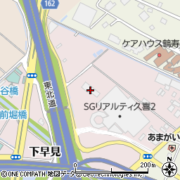 武蔵貨物自動車久喜営業所周辺の地図