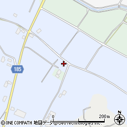 茨城県行方市籠田50周辺の地図