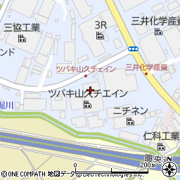 ツバキ山久チエイン株式会社　久喜工場周辺の地図