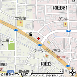 ａｕショップ福井インター店周辺の地図