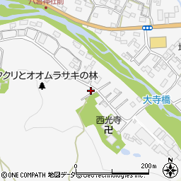 オオムラサキの林公衆トイレ周辺の地図