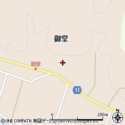 埼玉県秩父郡東秩父村御堂65周辺の地図