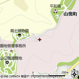 福井県福井市山奥町周辺の地図