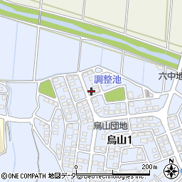 茨城県土浦市烏山1丁目393-44周辺の地図