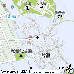 福井県勝山市片瀬33-16周辺の地図