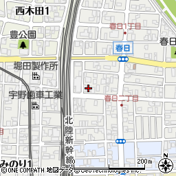 福井県個人タクシー協同組合周辺の地図