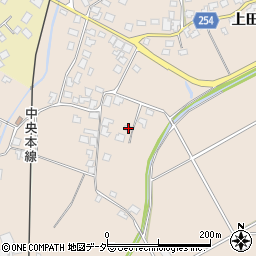 長野県塩尻市上田268周辺の地図