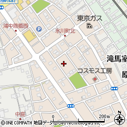 埼玉県鴻巣市氷川町周辺の地図