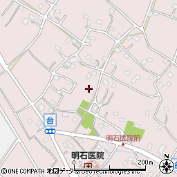 埼玉県久喜市菖蒲町台周辺の地図