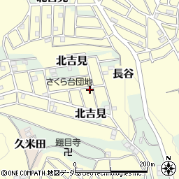 埼玉県比企郡吉見町長谷1621-107周辺の地図