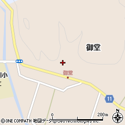 埼玉県秩父郡東秩父村御堂1597周辺の地図