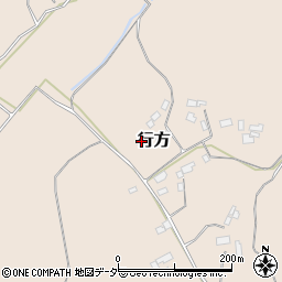 茨城県行方市行方1190周辺の地図