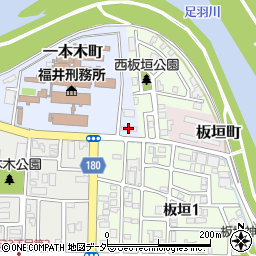 福井刑務所職員宿舎１号棟周辺の地図