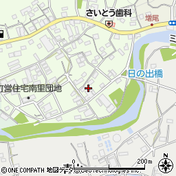 埼玉県比企郡小川町増尾611-1周辺の地図