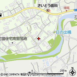 埼玉県比企郡小川町増尾611周辺の地図