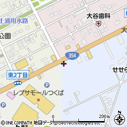 茨城県つくば市大角豆2011-240周辺の地図