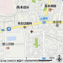 福井県福井市みのり3丁目45周辺の地図