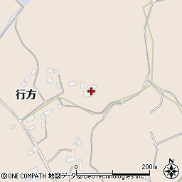 茨城県行方市行方1342周辺の地図