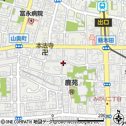 福井県福井市みのり2丁目周辺の地図